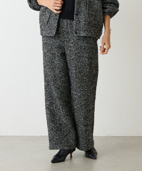 BEARDSLEY（ビアズリー）の「ツイードイージーパンツ（その他パンツ・レディース・グレー・FREE）」の5枚目の写真