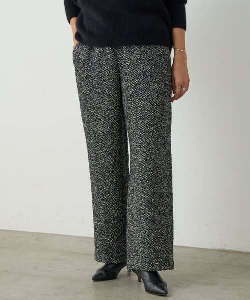 BEARDSLEY（ビアズリー）の「ツイードイージーパンツ（その他パンツ・レディース・グレー・FREE）」の9枚目の写真
