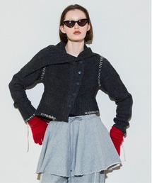 MAISON SPECIAL｜メゾン スペシャルのカーディガン/ボレロ（グレー