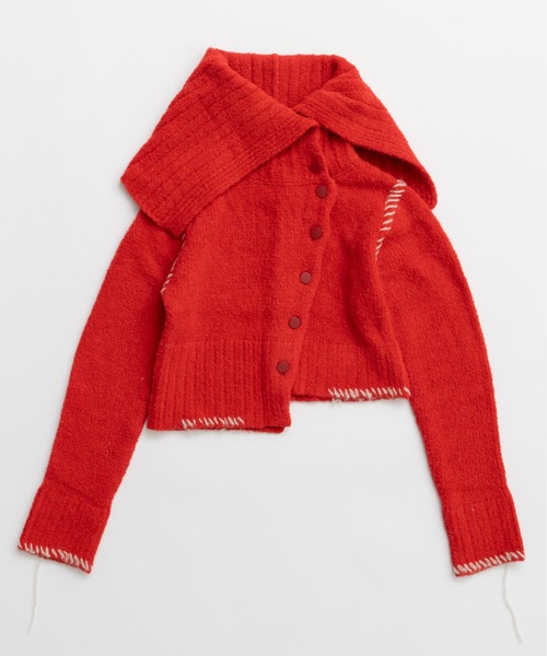 Asymmetry Knit Cardigan / アシメニットカーディガン（カーディガン