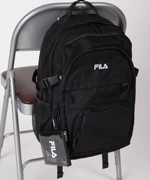 FILA（フィラ）の「【77】【FILA/フィラ】ミニポーチ付 ワンポイントロゴ バックパック（バックパック/リュック）」