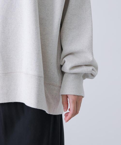 ユニセックス』コットンクルーネックスウェットプルオーバー