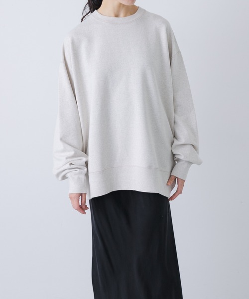 かぐれ　スウェット ユニセックス』コットンクルーネックスウェットプルオーバー