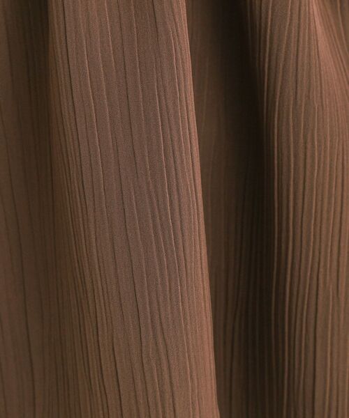 Cutie Blonde（キューティーブロンド）の「シャーリングデザインブラウス（シャツ/ブラウス・レディース・ブラック/ライトブルー/ダークブラウン・00）」の13枚目の写真