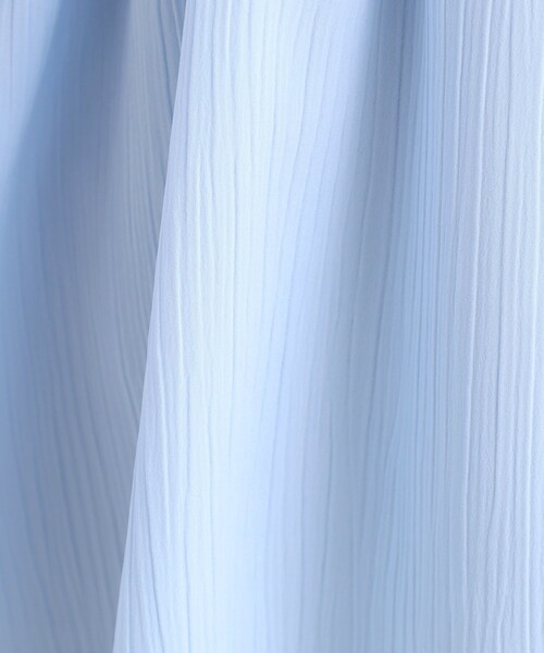 Cutie Blonde（キューティーブロンド）の「シャーリングデザインブラウス（シャツ/ブラウス・レディース・ブラック/ライトブルー/ダークブラウン・00）」の14枚目の写真