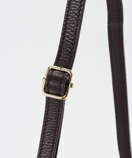 La TOTALITE（ラトータリテ）の「M Rose/エンメローズ レザーコンビバッグ（ショルダーバッグ・レディース・ベージュ/その他6・FREE）」の12枚目の写真