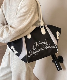 HALEY PESCA | HALEY PESCA/【2way】バイカラー　ナンバリングスポーティーボストンバッグ(ボストンバッグ)