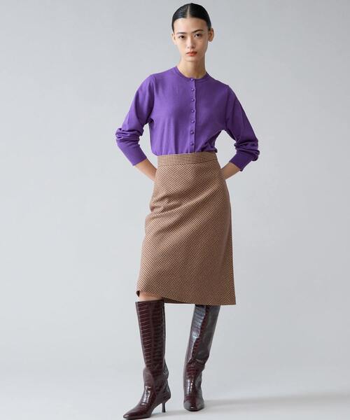 Tiara（ティアラ）の「バイアススカート（スカート・レディース・パープル/グレー・2/3）」の5枚目の写真