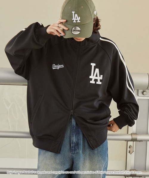 MLB/メジャーリーグベースボール 別注 ワッペン刺繍 サイドライン