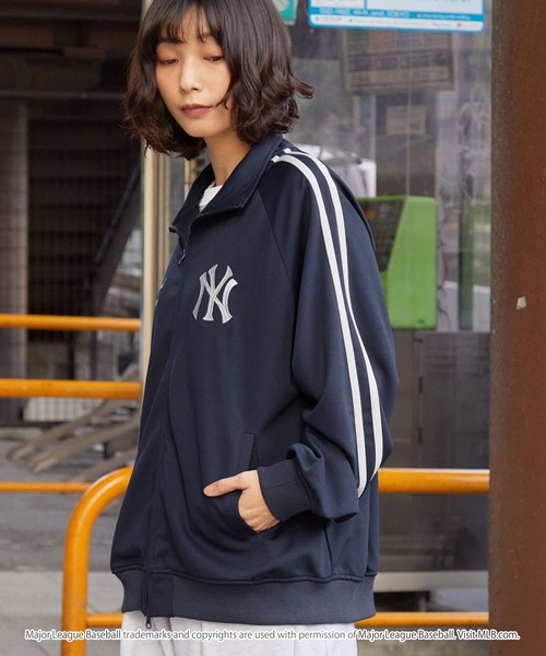 MLB/メジャーリーグベースボール 別注 ワッペン刺繍 サイドライン