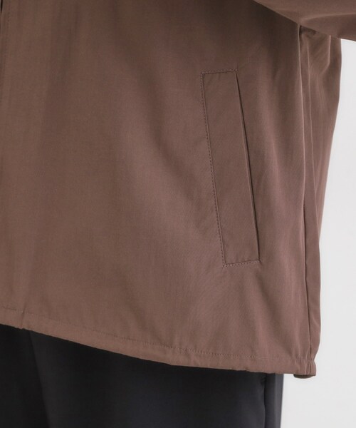 SHOO・LA・RUE（シューラルー）の「【S-LL】オンとオフどちらにも使える 軽量なノーカラーブルゾン（ブルゾン・レディース・ダークブラウン/チャコールグレー/ナチュラル・01/02/03/04）」の22枚目の写真