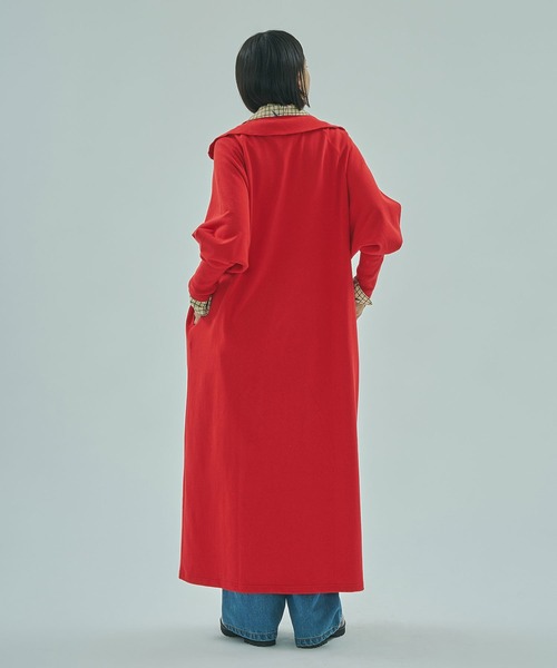 ROSE BUD（ローズバッド）の「(CREOLME)ZIP UP DRESS（ワンピース・レディース・ブラック/レッド・ONE SIZE）」の10枚目の写真