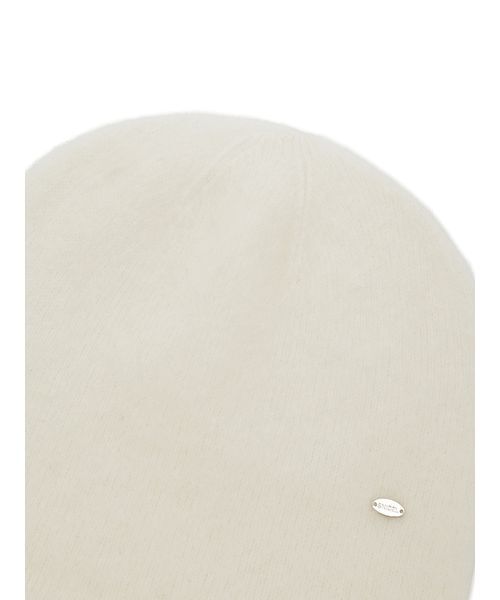 SNIDEL（スナイデル）の「【HIGH QUALITY】ニットビーニー（ニットキャップ/ビーニー・レディース・オフホワイト/チャコールグレー/ピンク/ミント・F）」の10枚目の写真