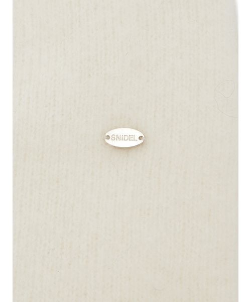 SNIDEL（スナイデル）の「【HIGH QUALITY】ニットビーニー（ニットキャップ/ビーニー・レディース・オフホワイト/チャコールグレー/ピンク/ミント・F）」の12枚目の写真