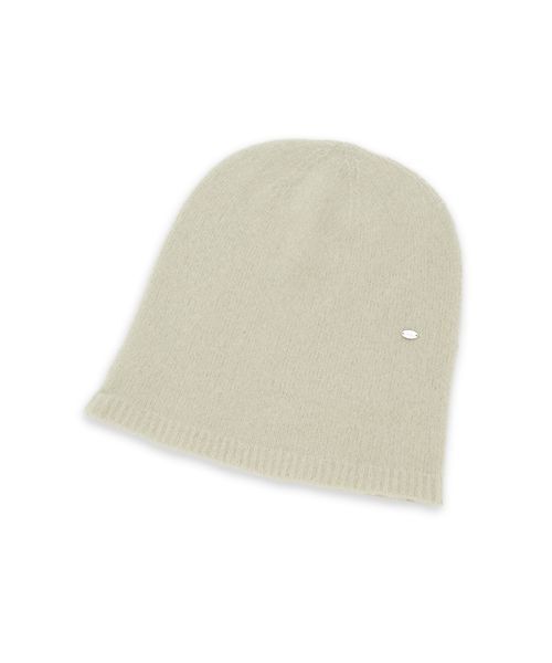 SNIDEL（スナイデル）の「【HIGH QUALITY】ニットビーニー（ニットキャップ/ビーニー・レディース・オフホワイト/チャコールグレー/ピンク/ミント・F）」の21枚目の写真