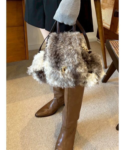 2wayエコファーバックパック（バックパック/リュック）｜LILY BROWN