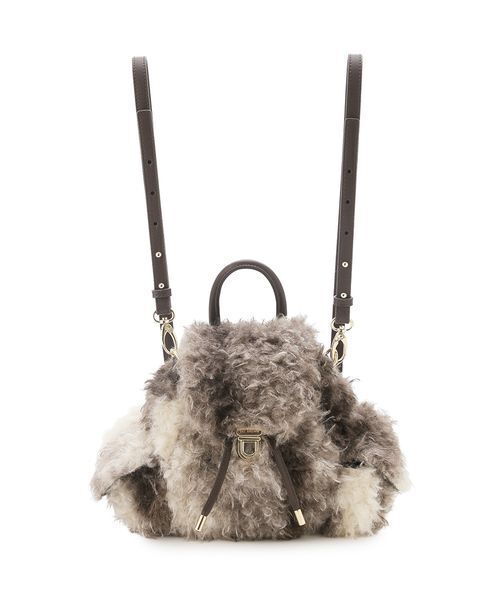 2wayエコファーバックパック（バックパック/リュック）｜LILY BROWN