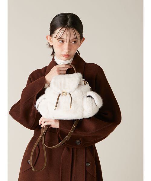 未開封♥️新作✨LILY BROWN 2wayエコファーバックパック 2wayエコファーバックパック（バックパック/リュック）｜LILY BROWN