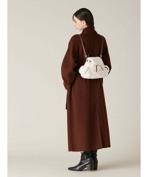 2wayエコファーバックパック（バックパック/リュック）｜LILY BROWN