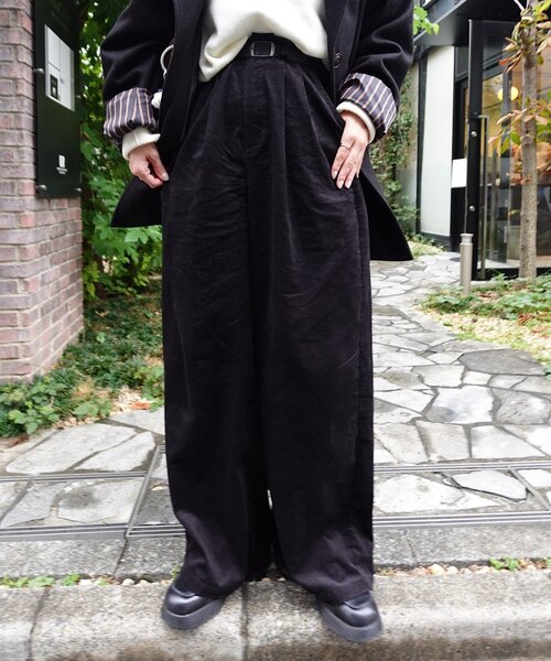 eguchi企画/WEB限定/2サイズ展開/裏地あり】コーデュロイイージー