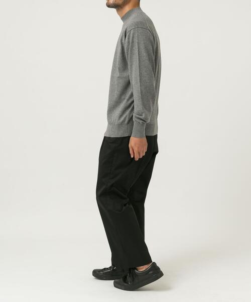 URBAN RESEARCH ROSSO MEN(アーバンリサーチロッソメン)の「コットンカシミヤモックネックニット(ニット/セーター・メンズ・グレー系その他/グレー/ブルー/ブラック/アイボリー・MEDIUM/LARGE)」の11枚目の写真