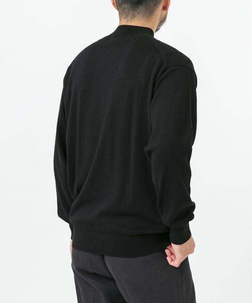 URBAN RESEARCH ROSSO MEN(アーバンリサーチロッソメン)の「コットンカシミヤモックネックニット(ニット/セーター・メンズ・グレー系その他/グレー/ブルー/ブラック/アイボリー・MEDIUM/LARGE)」の21枚目の写真