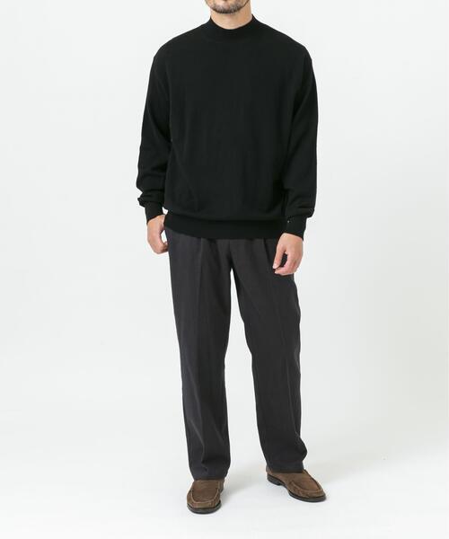 URBAN RESEARCH ROSSO MEN(アーバンリサーチロッソメン)の「コットンカシミヤモックネックニット(ニット/セーター・メンズ・グレー系その他/グレー/ブルー/ブラック/アイボリー・MEDIUM/LARGE)」の22枚目の写真