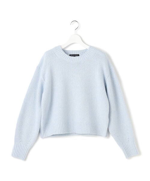 23区（ニジュウサンク）の「ウールカシミヤ パフスリーブ ニット（ニット/セーター・レディース・アイボリー系/スカイブルー系/ライトイエロー系/ライトグレー系/スモーキーグリーン系/ピンク系・38）」の12枚目の写真