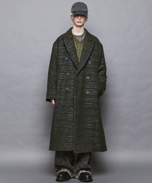 MAISON SPECIAL インサイドアウトプライムオーバー チェスターコート MAISON SPECIAL インサイドアウトプライムオーバー チェスターコート