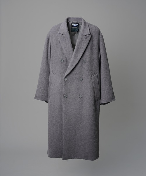 UNISEX》【Italian Dead Stock Fabric】Prime-Over Chesterfield Coat