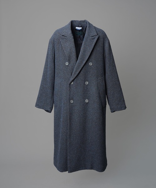 UNISEX》【Italian Dead Stock Fabric】Prime-Over Chesterfield Coat