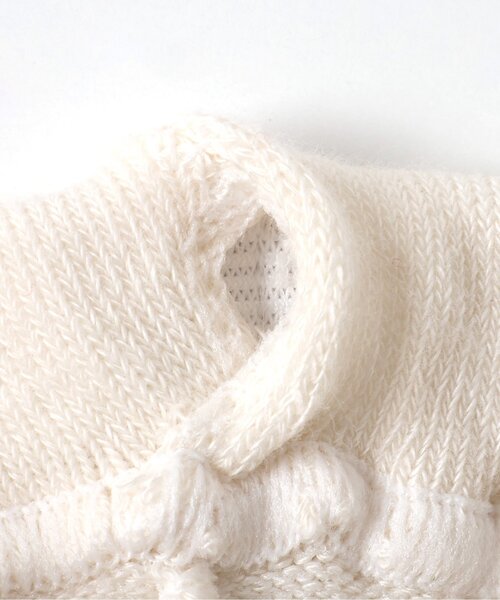 apres les cours（アプレレクール）の「クリスマスモチーフタイツ（ベビーシューズ/ベビーソックス・キッズ・レッド/ベージュ・80）」の13枚目の写真