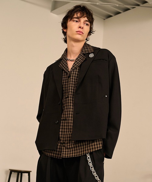 Forte（フォルテ）（フォルテ）の「Riveted Single Short Jacket