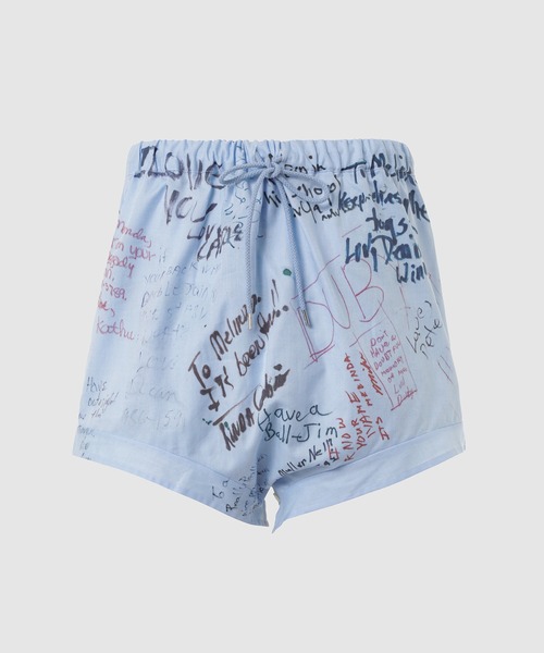 TAKAHIROMIYASHITATheSoloIst.（タカヒロミヤシタザソロイスト）の「trunks shorts.（その他パンツ・メンズ・ホワイト/サックスブルー・46）」の2枚目の写真