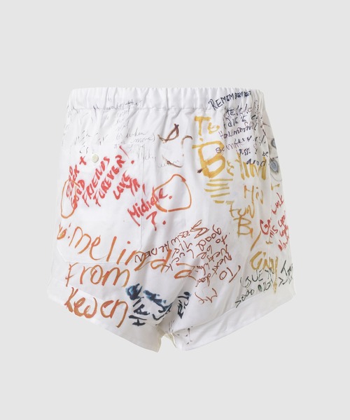 TAKAHIROMIYASHITATheSoloIst.（タカヒロミヤシタザソロイスト）の「trunks shorts.（その他パンツ・メンズ・ホワイト/サックスブルー・46）」の4枚目の写真