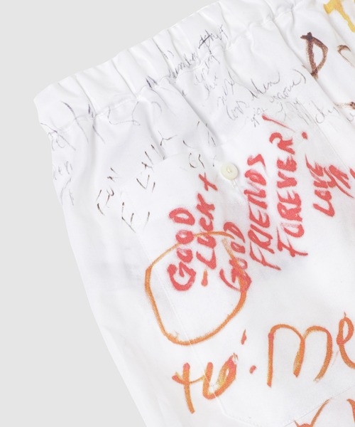 TAKAHIROMIYASHITATheSoloIst.（タカヒロミヤシタザソロイスト）の「trunks shorts.（その他パンツ・メンズ・ホワイト/サックスブルー・46）」の8枚目の写真