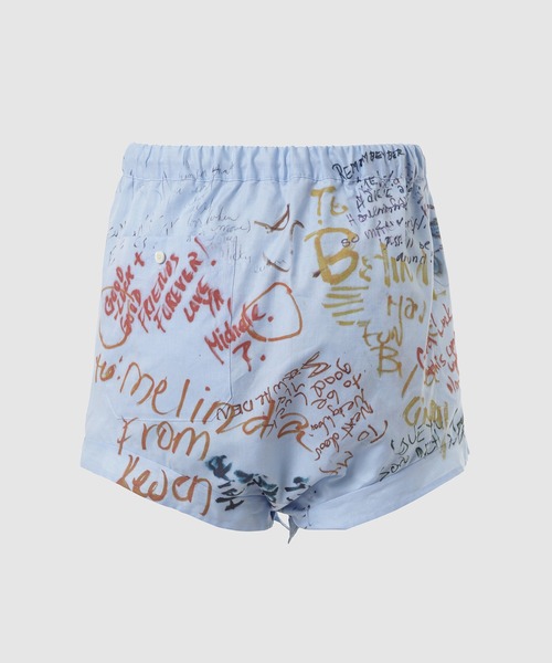 TAKAHIROMIYASHITATheSoloIst.（タカヒロミヤシタザソロイスト）の「trunks shorts.（その他パンツ・メンズ・ホワイト/サックスブルー・46）」の10枚目の写真