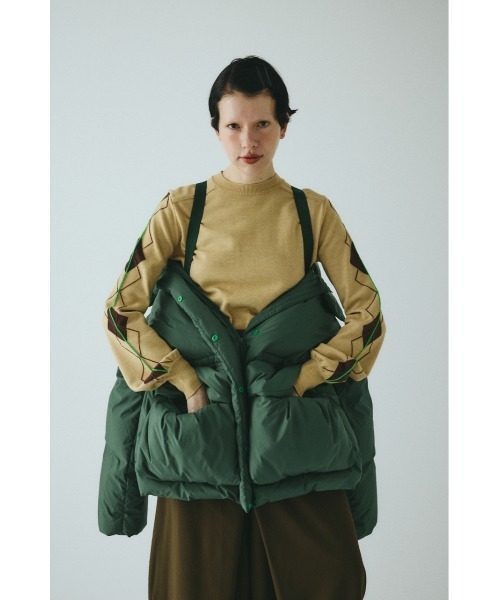 HeRIN.CYE(ヘリンドットサイ)の「Down jacket ダウンジャケット(ダウンジャケット/コート・レディース・グリーン/ブラック/イエロー・FREE)」の18枚目の写真