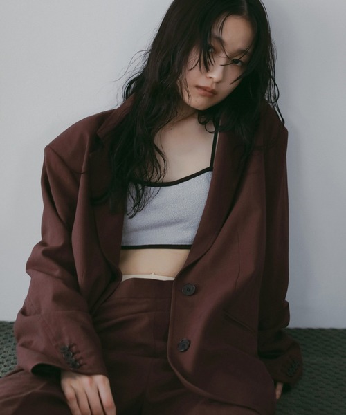 Over Linen Jacket（テーラードジャケット）｜anuke（アンヌーク）の