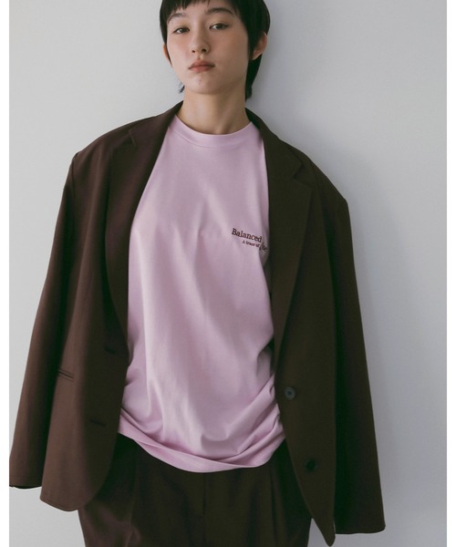anuke（アンヌーク）の「Over Linen Jacket（テーラードジャケット・レディース・ネイビー/ブラウン・36inch/38inch）」の12枚目の写真