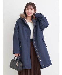 【大きいサイズ】裏ボアモッズコート