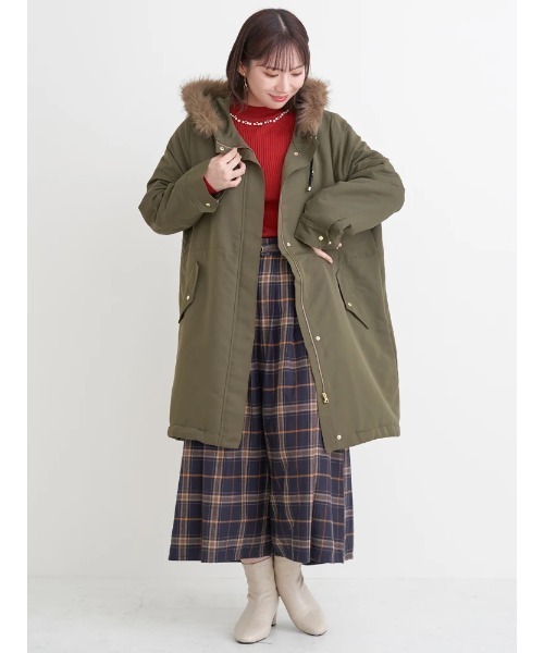 大きいサイズ】裏ボアモッズコート（モッズコート）｜Re-J&SUPURE（リ