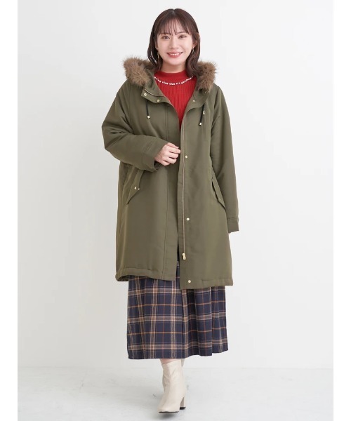 大きいサイズ】裏ボアモッズコート（モッズコート）｜Re-J&SUPURE（リ