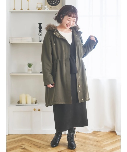 大きいサイズ】裏ボアモッズコート（モッズコート）｜Re-J&SUPURE（リ