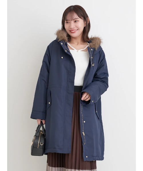 大きいサイズ】裏ボアモッズコート（モッズコート）｜Re-J&SUPURE（リ