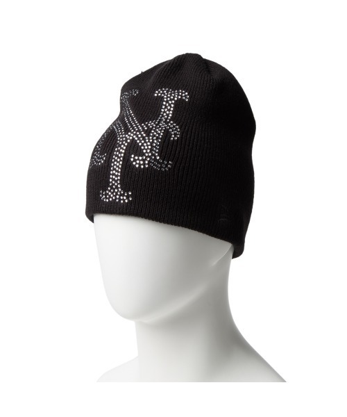 NEW ERA（ニューエラ）の「NEW ERA  BC BEANIE BIG RHINESTONE / ニューエラ（ニットキャップ/ビーニー・レディース・ブラック/ライトブルー/ネイビー・FREE）」の5枚目の写真