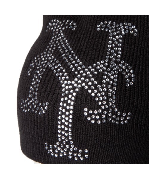 NEW ERA（ニューエラ）の「NEW ERA  BC BEANIE BIG RHINESTONE / ニューエラ（ニットキャップ/ビーニー・レディース・ブラック/ライトブルー/ネイビー・FREE）」の9枚目の写真