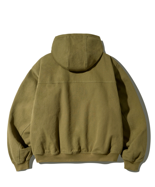 F.ILLUMINATE(フィルミネイト)の「ヘビー ワーク フードジャケット - カーキ(パーカー・メンズ・その他・SMALL/MEDIUM/LARGE)」の12枚目の写真