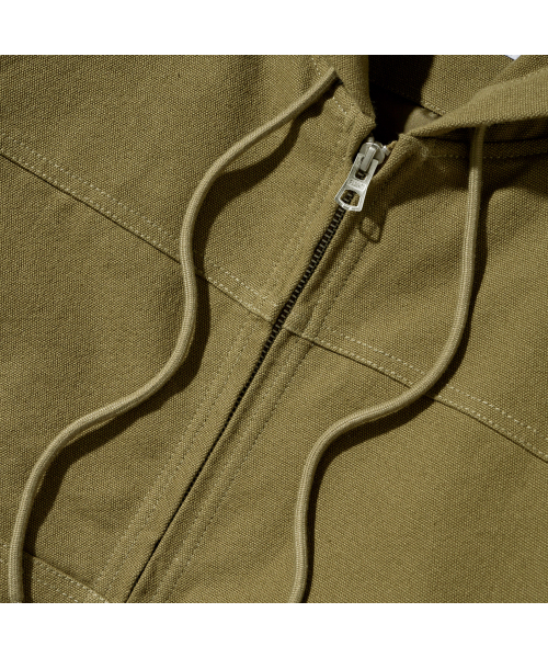 F.ILLUMINATE(フィルミネイト)の「ヘビー ワーク フードジャケット - カーキ(パーカー・メンズ・その他・SMALL/MEDIUM/LARGE)」の3枚目の写真