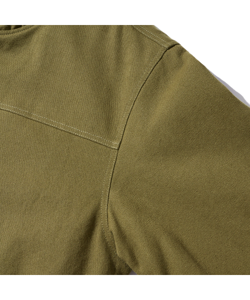 F.ILLUMINATE(フィルミネイト)の「ヘビー ワーク フードジャケット - カーキ(パーカー・メンズ・その他・SMALL/MEDIUM/LARGE)」の4枚目の写真
